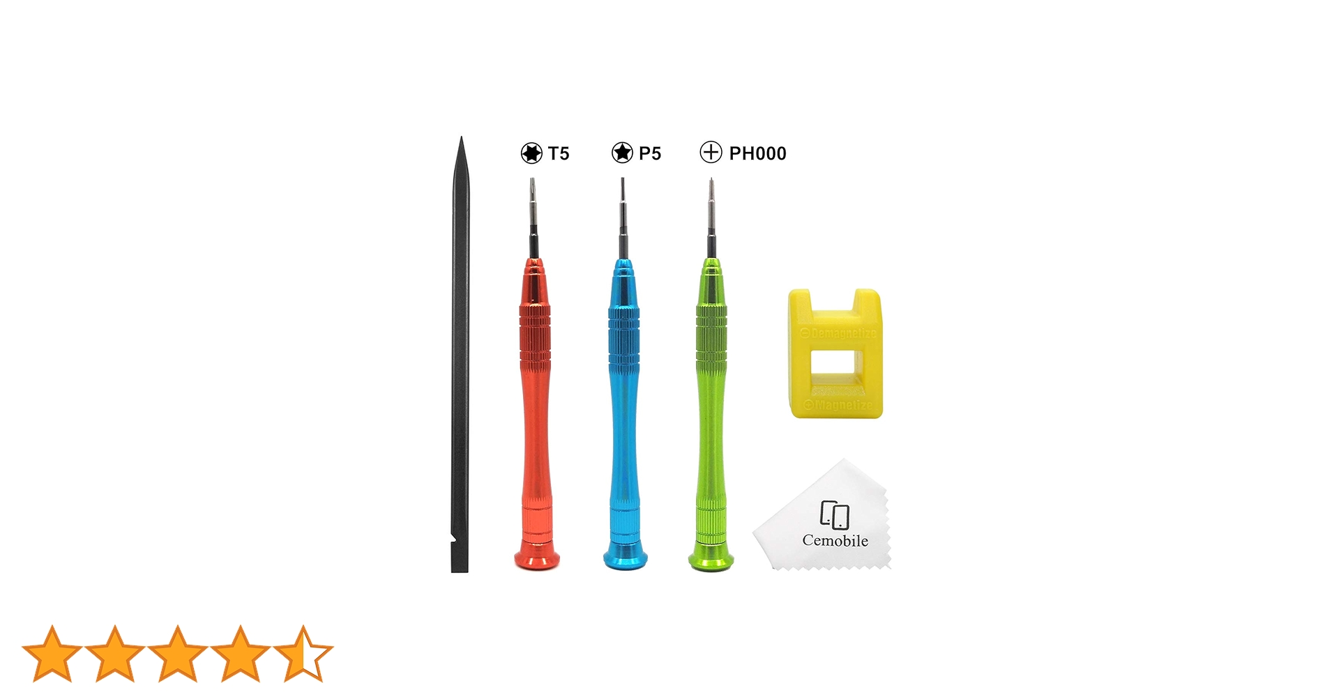 Cemobile Zestaw narzędzi naprawczych do MacBooka, śrubokręt